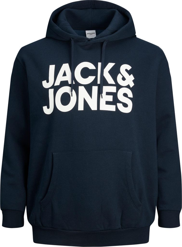 JACK & JONES Plus Size Hoodie Kapuzen Pullover JJECORP Produktbild 