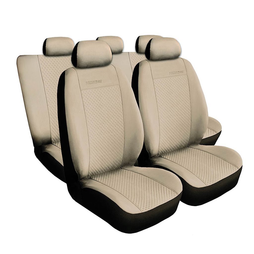 Universal Sitzbezüge Auto für Ford Focus I, II, III, IV (1998-2019) -  Vordersitze Autositzbezüge Schonbezüge - 2UNE-GR grün
