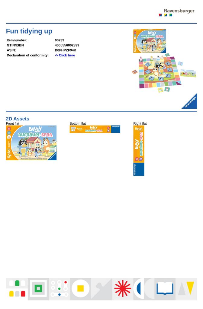 Aufräum-Spaß Ravensburger 00239