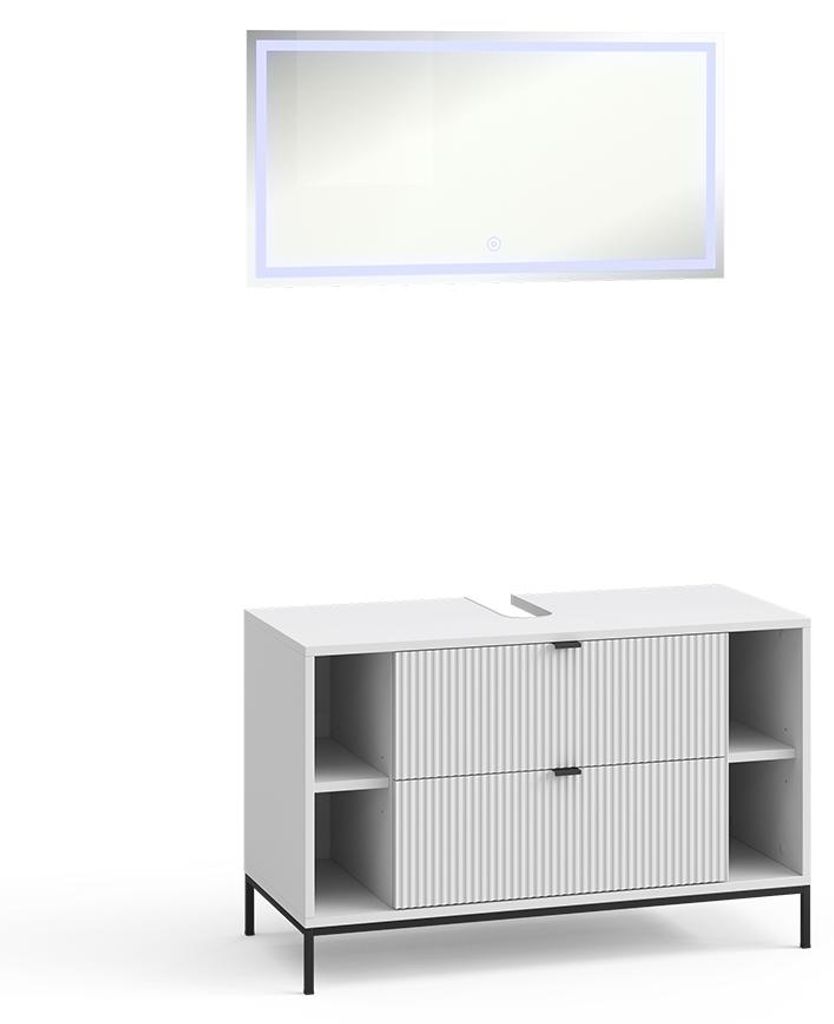 Vicco Badmöbel-Set Eliza, 2 Teile, Weiß