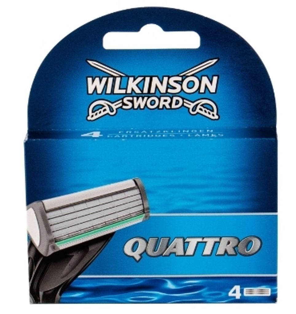 Wilkinson, Quatro, Żyletki, 4 sztuki (PRODUKT Z NIEMIEC) Zdjęcie produktu 