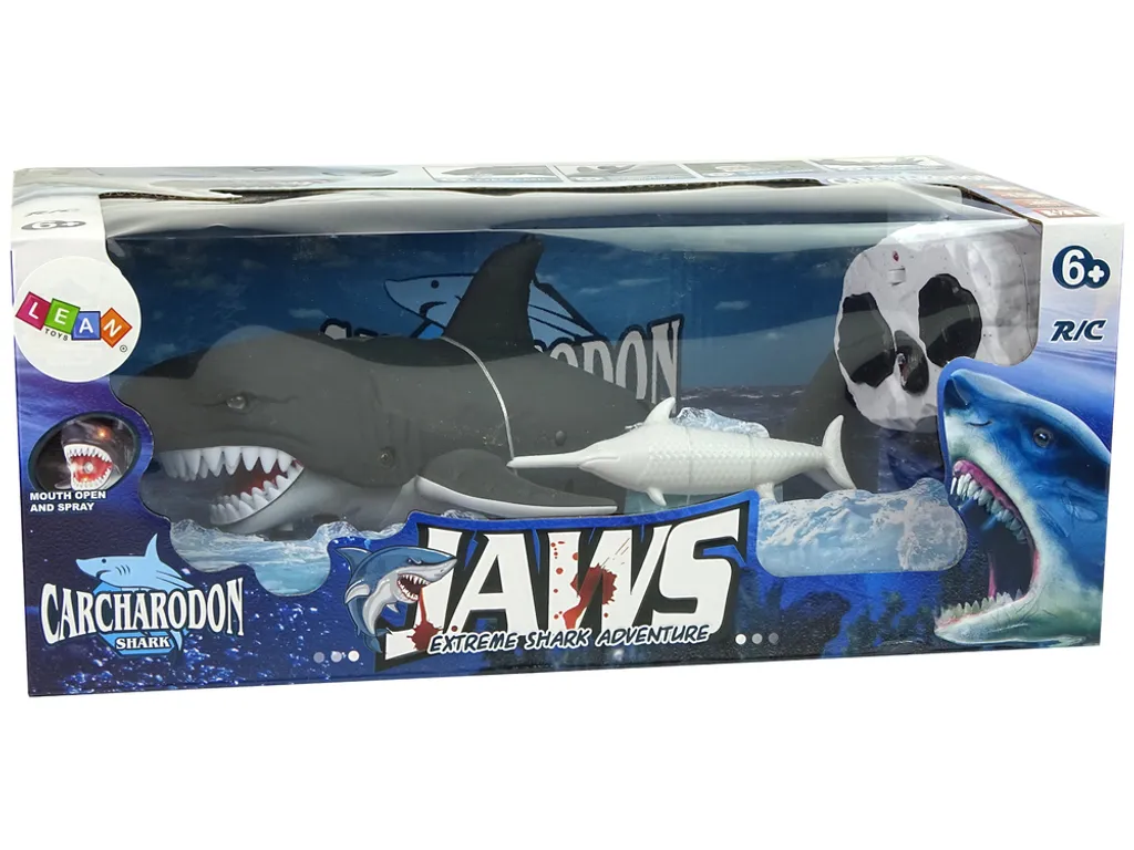 Requin noir télécommandé pour s'amuser en piscine - Jouet eau et bain - 8