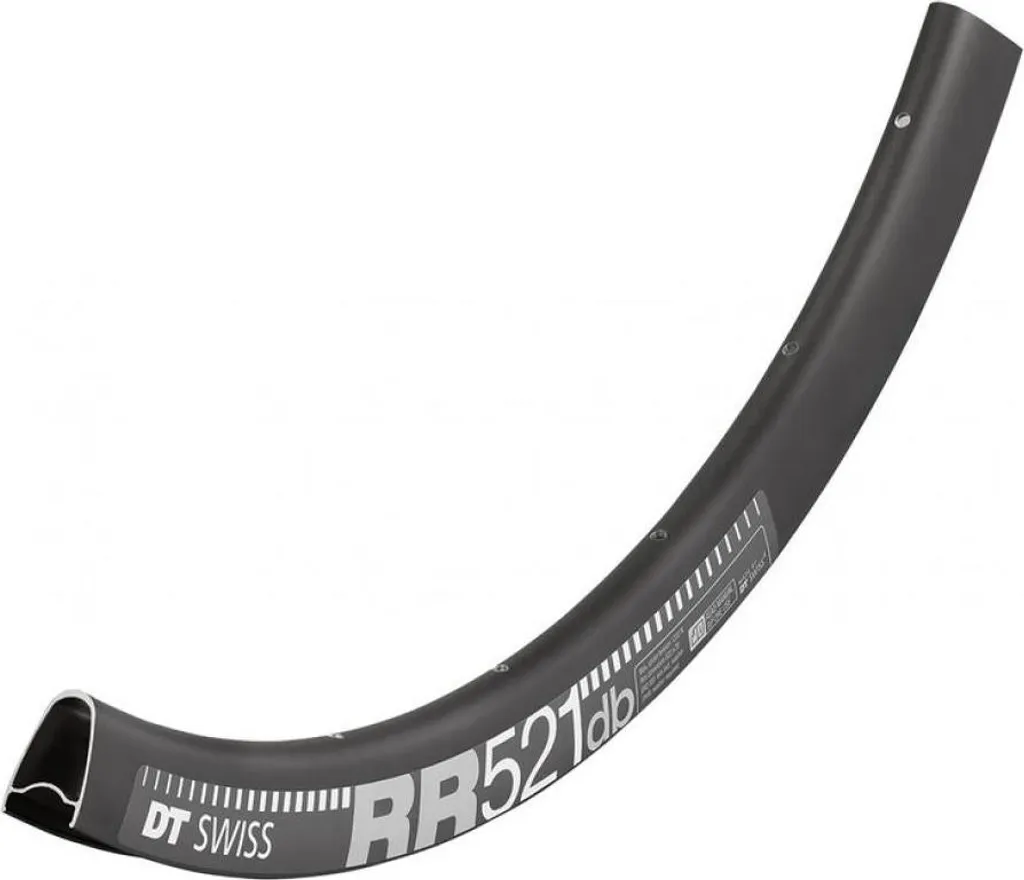 Jante vélo de route DT Swiss RR 521 DB 28 pouces pour frein à disque