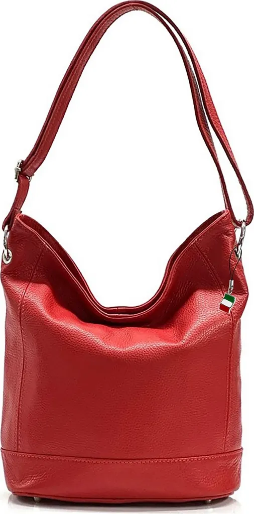 Regalo Perfetto: Borsa Florence OTF159R in Pelle Rossa Italiana