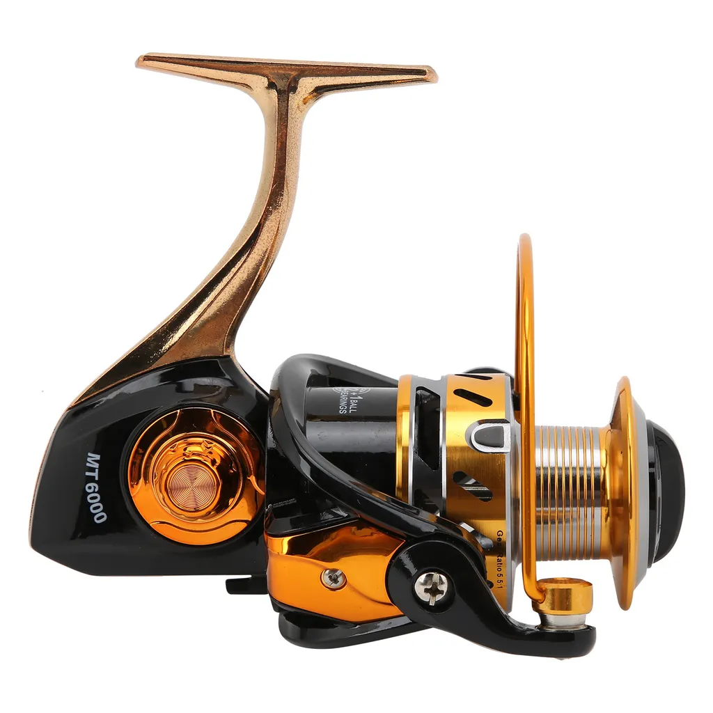 Moulinet de pêche en mer MT6000 avec 12+1 roulements robustes