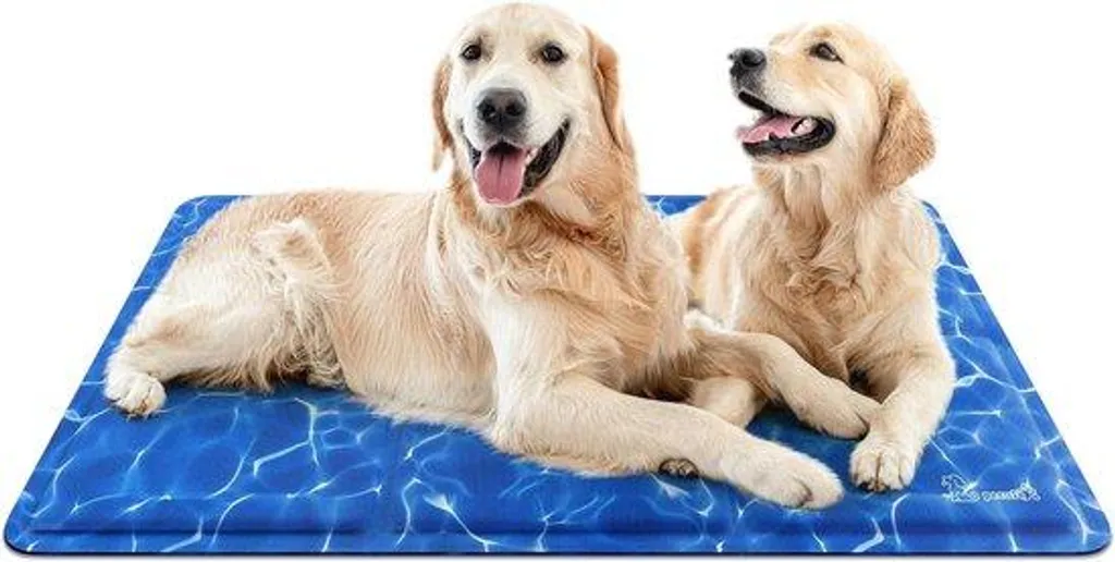 Tapis rafraîchissant pour chien grande taille, idéal canicule et été