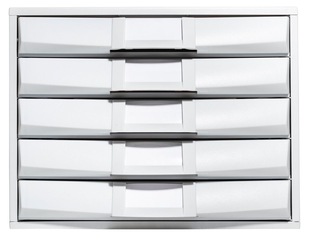 Exacompta organizer a cassetti THE BOX 5 cassetti chiusi Immagine del prodotto 