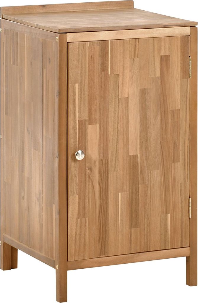 BELIANI Outdoor-Küchenschrank Braun Akazienholz 50 x 50 x Produktbild 