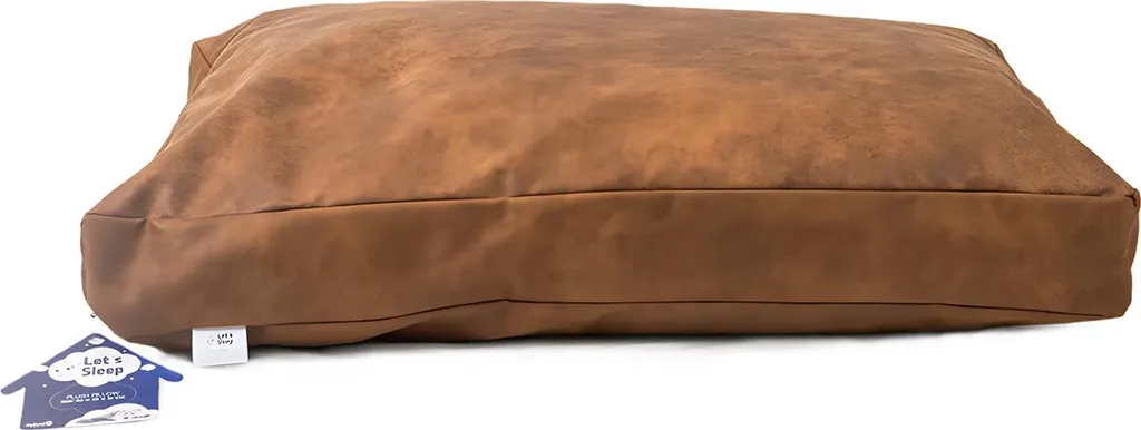 Cuscino Cane XL Cognac Lets Sleep | Design e Peluche Premium