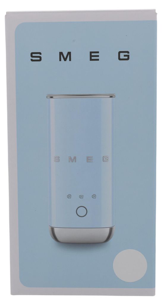 Smeg MFF02WHEU, Automatický napěňovač/ohřívač mléka, Bílá, Obrázek produktu 