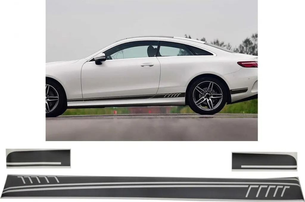 Bandes décoratives bas de caisse pour Mercedes E300 E350 Coupé A207
