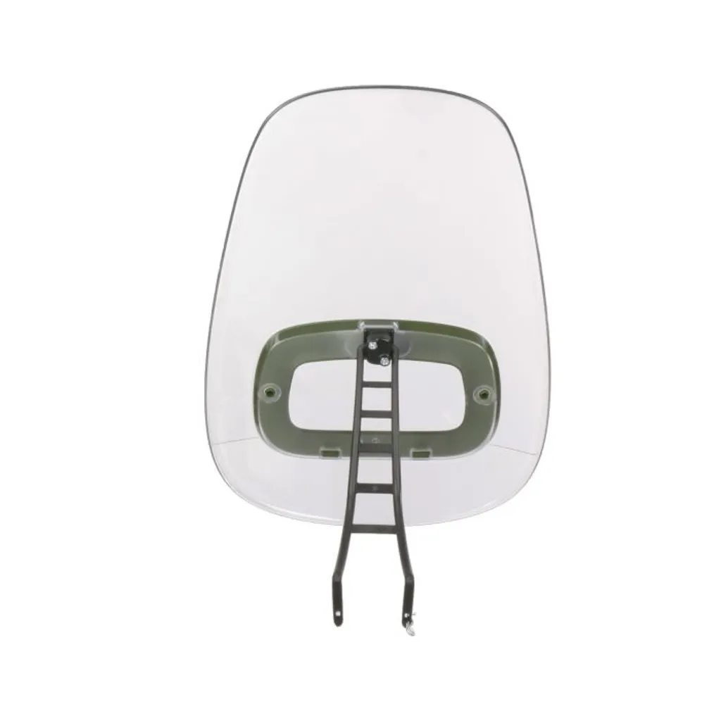 Pare-brise Bobike One+ Incassable Vert Olive et Étrier de Fixation