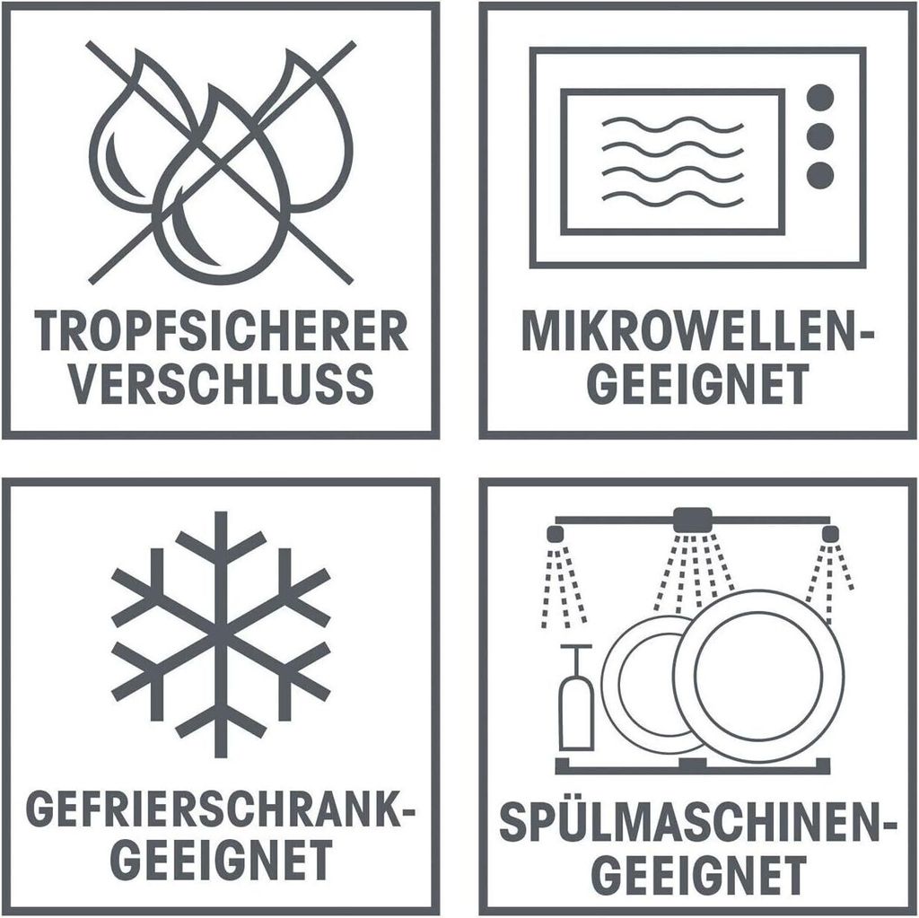 GOURMETmaxx Frischhaltedosen Klick-it 18er Set BPA-freie Produktbild 11