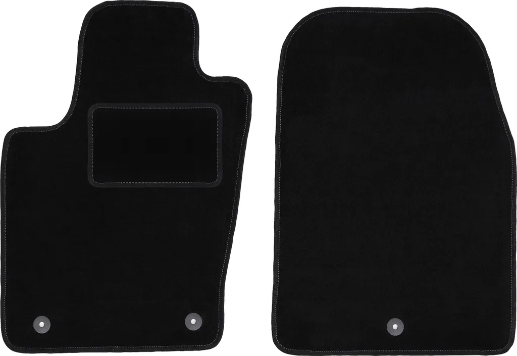 Tappetini Velours Anteriori Jeep Grand Cherokee WK2 - Neri 2 pz