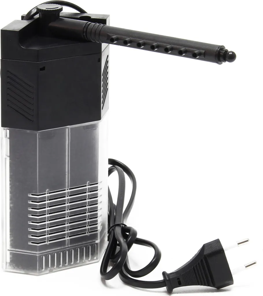 SunSun JP-092 Filtro interno acquario con pompa 250 l/h 3W Filtro ad angolo S per piccoli acquari fino a 40 L