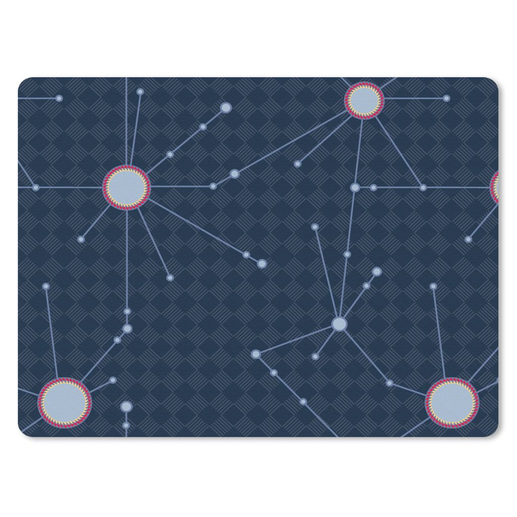 MuchoWow Mauspad Mousepad Weltraum - Astronomie - Muster 23x19 cm - Mousepads - Maus Mat - Pad - Mausunterlage - Schreibtischunterlage - Mauspad