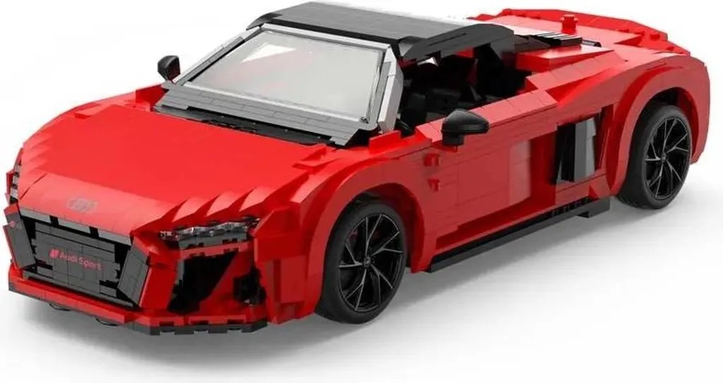 Véhicule radiocommandé Audi R8 Spyder Rastar 1/14 rouge haute qualité