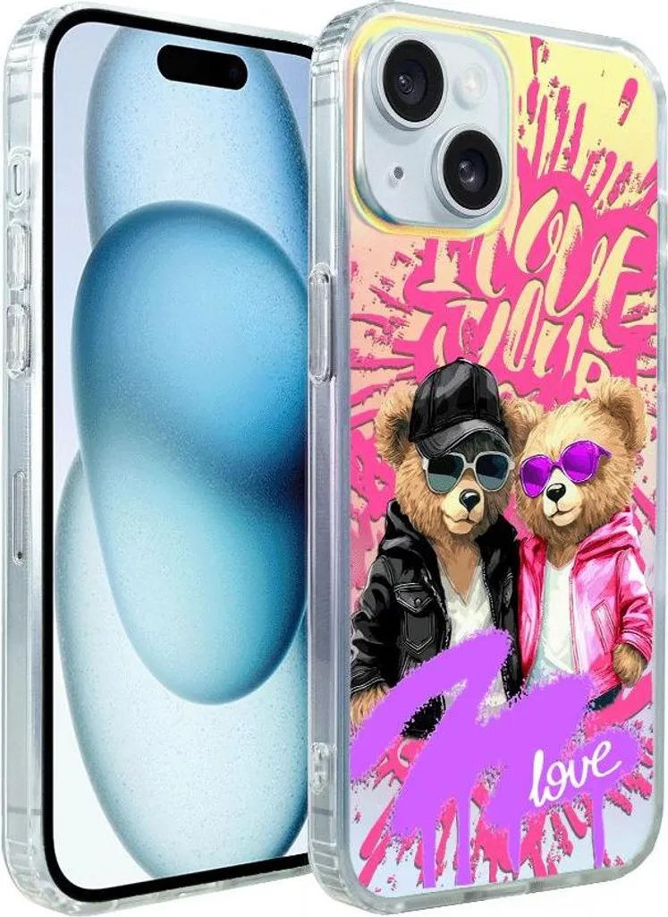 Coque iPhone 15 Plus thermique IBIZU California Sunset ultra réactive