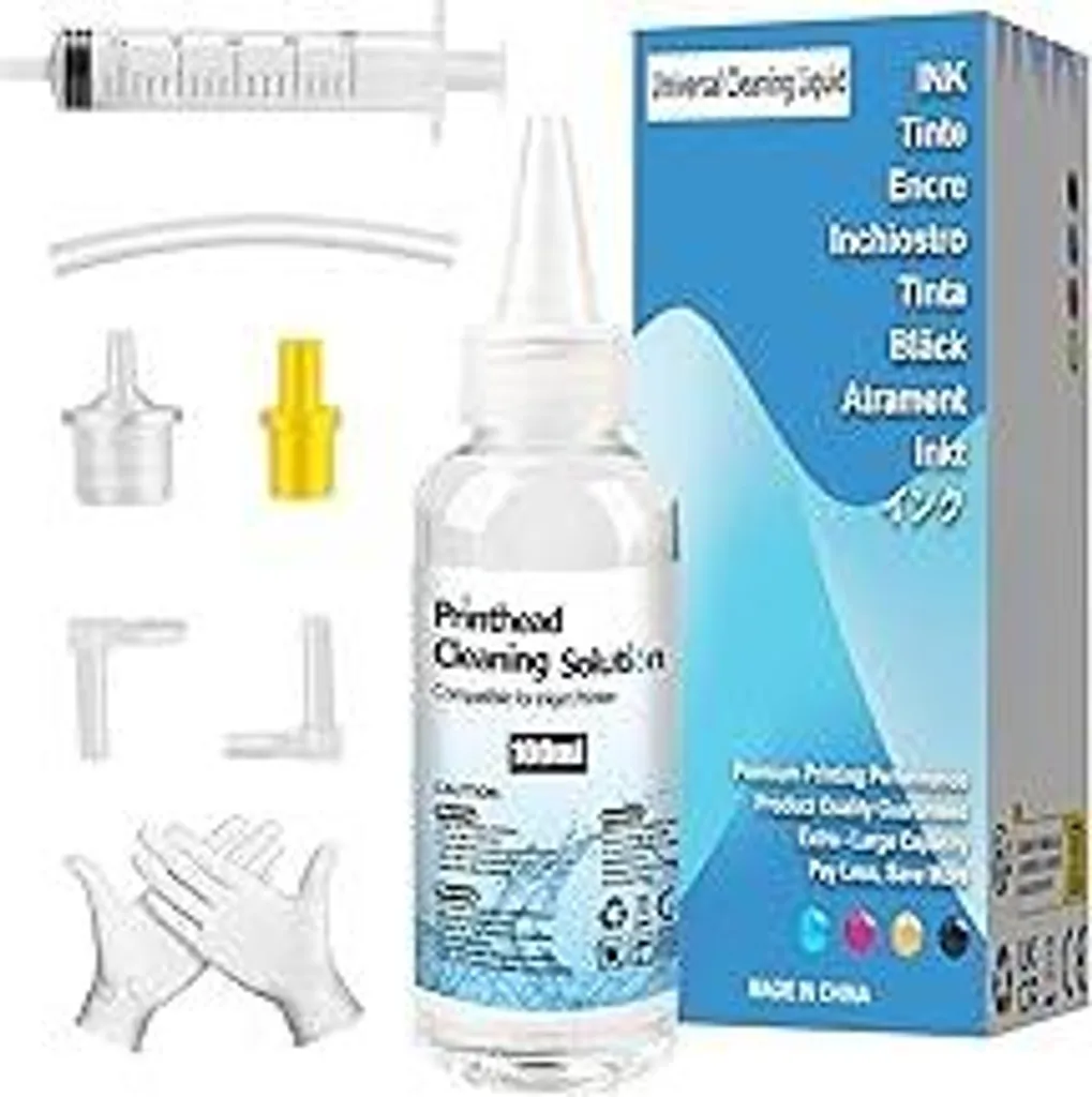 Detergente Ugelli 100ml per Stampanti HP Canon Epson - Kit Risparmio