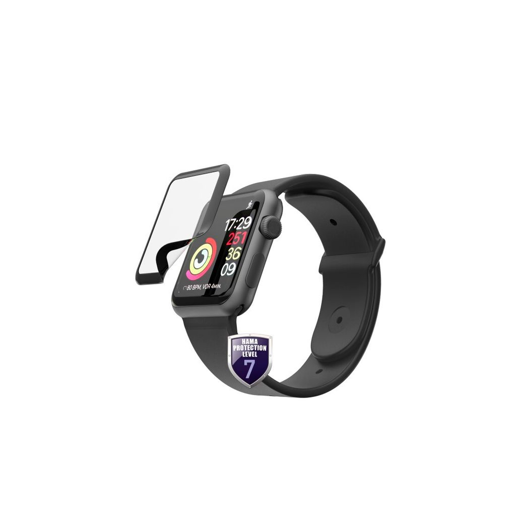 Displayschutz "Hiflex" für Apple Watch 4/5/6/SE 1. Gen/SE 2. Gen, 44 mm (00195570)