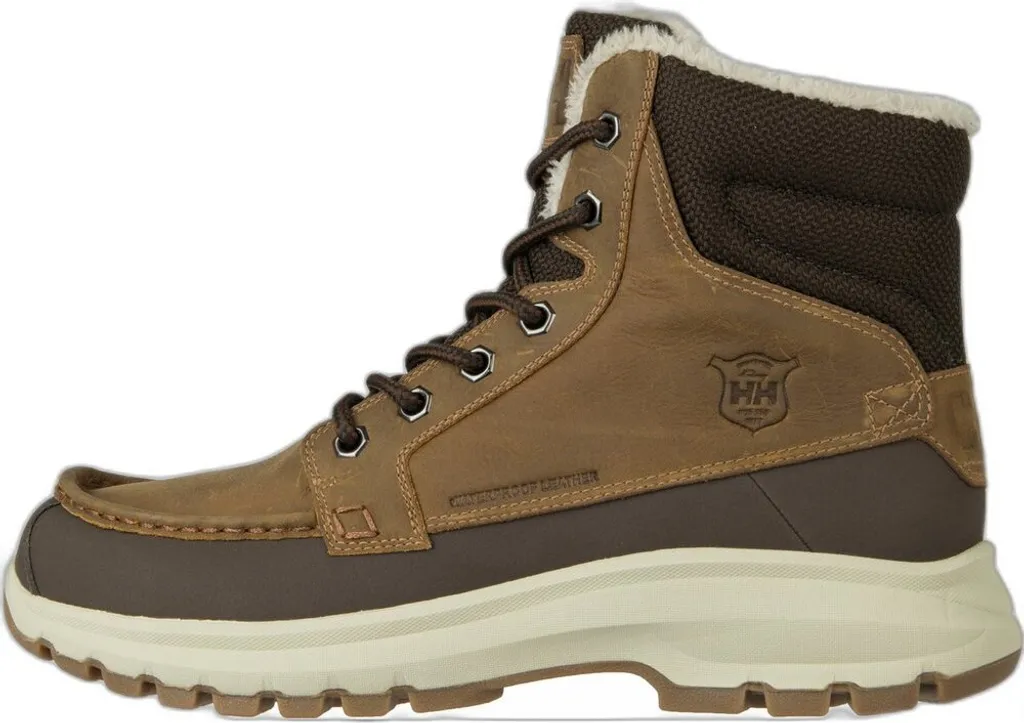 Chaussures Hiver Cuir Marron Helly Hansen Garibaldi V3 Homme Taille 40.5