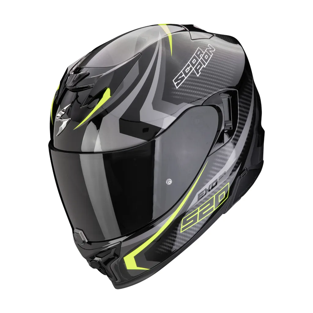 Casque Scorpion Exo-520 Evo Air Terra 2XL Finissez-en avec le Bruit Moto