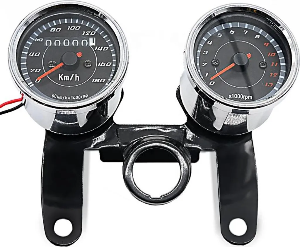 Tachymètre moto pour Yamaha XJ 600 F N S Diversion VTV chrome brillant