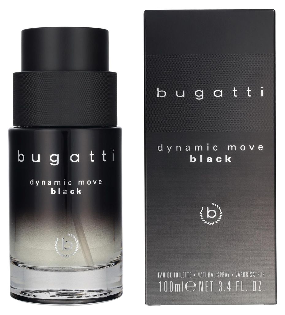 Bugatti Dynamic Move Black Toaletná Voda Pre Mužov 100Ml Obrázok produktu 