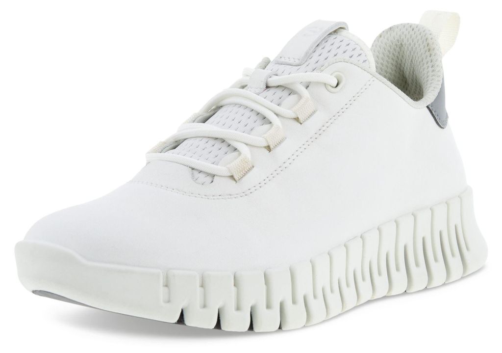 ECCO Gruuv Damen Schuh, 38 EU, Weiß/Grau Produktbild 