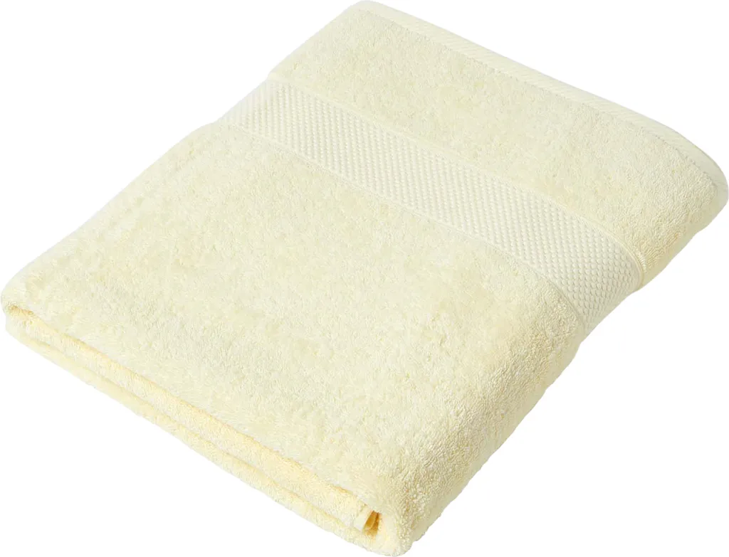 Asciugamano XL Homescapes Giallo Cotone Turco 500g | Morbido e Sicuro