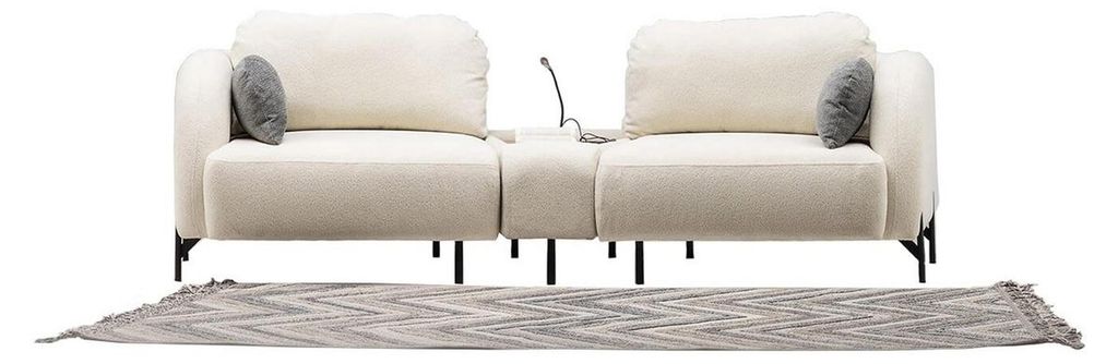 Sofa Set Wohnzimmergarnitur Garnitur Polstergruppe Couch Sofagarnitur 4+2,50+1