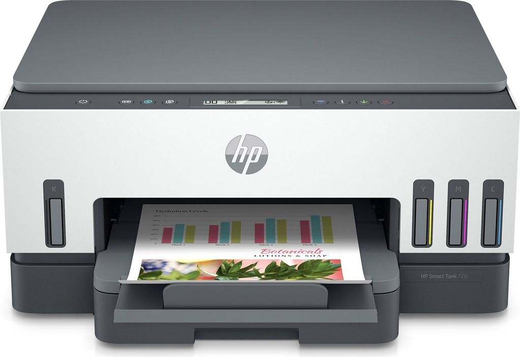 HP Smart Tank 720 All-in-One Thermo-Tintenstrahl A4 4800 x 1200 DPI 15 Seiten/Min. WLAN