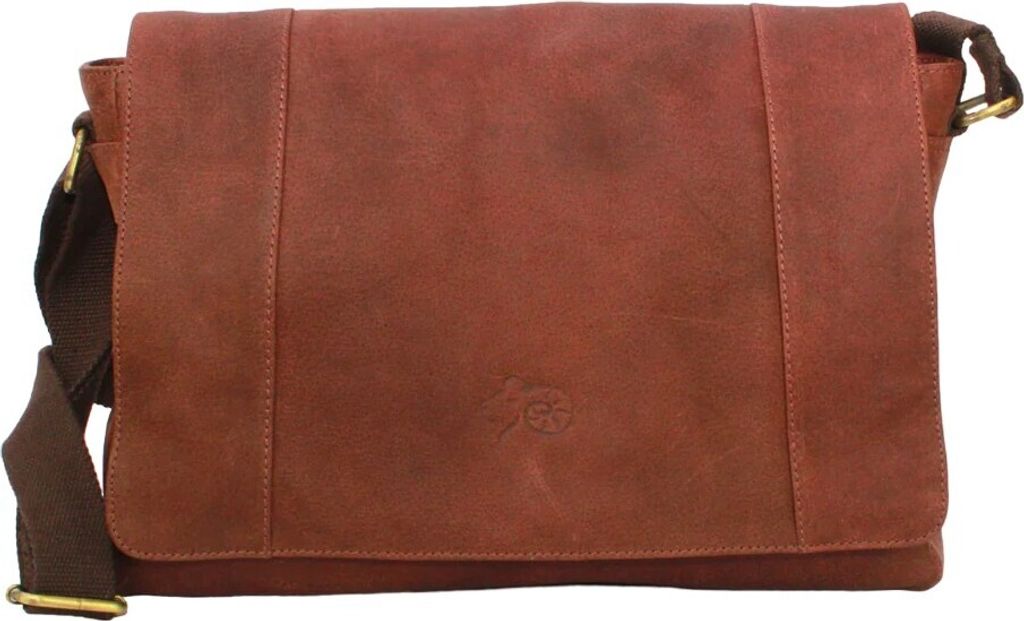 Eastern Counties Leather - Botentasche "Jacob", Used-Look, Leder EL542 (Einheitsgröße) (Hellbraun)