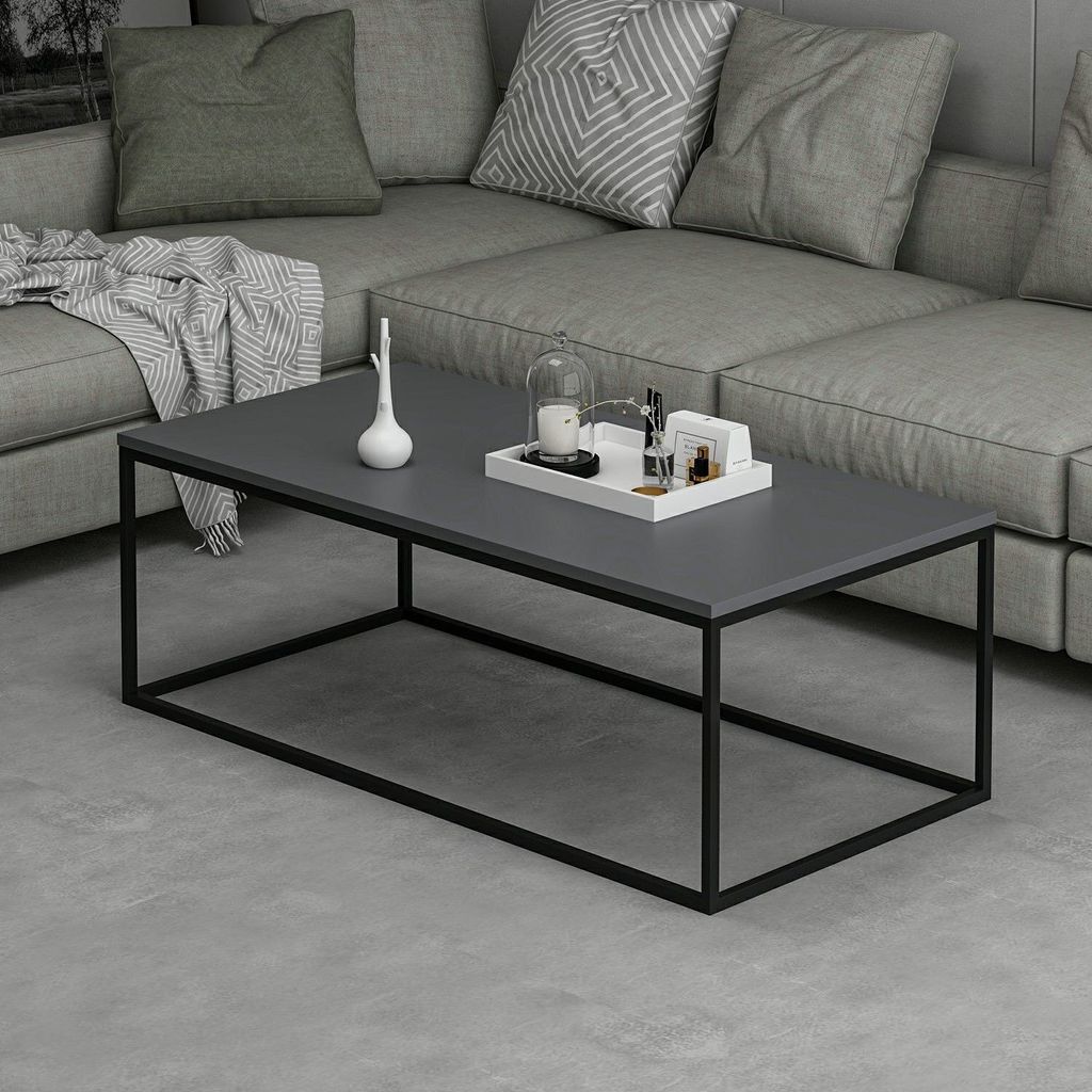 Skye Decor, Tiger - Anthracite, Couchtische, Anthrazit, 120 Produktbild 