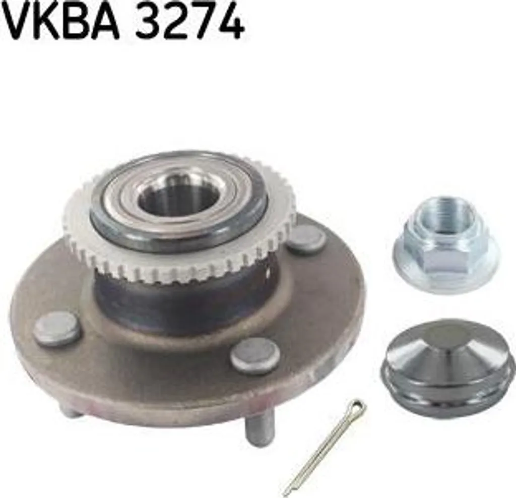 Supprimer bruit roulement roue arrière Nissan Almera SKF VKBA 3274