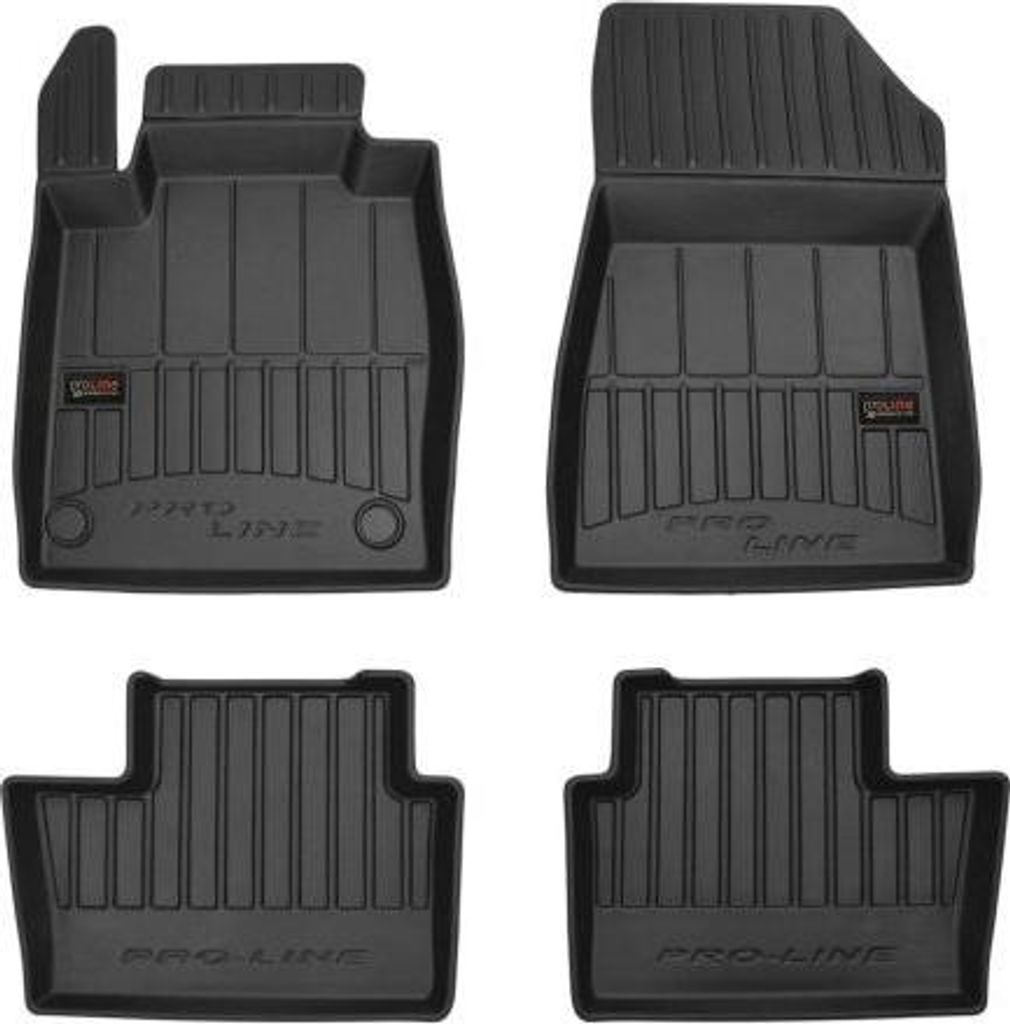 4x FROGUM ProLine 3D TPE Fußmatten für NISSAN Juke II (F16) Vorne+Hinten