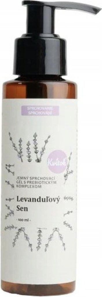 Kvitok Sanftes Duschgel mit Präbiotika-Komplex Lavendeltraum 100 ml