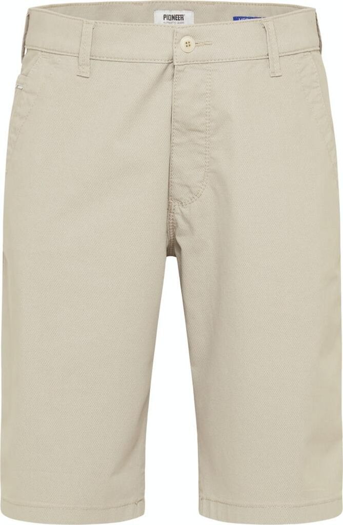 27072 Pioneer, Luca, kurze Jeans Shorts Bermudas, Popeline, beige, D 29 W 44