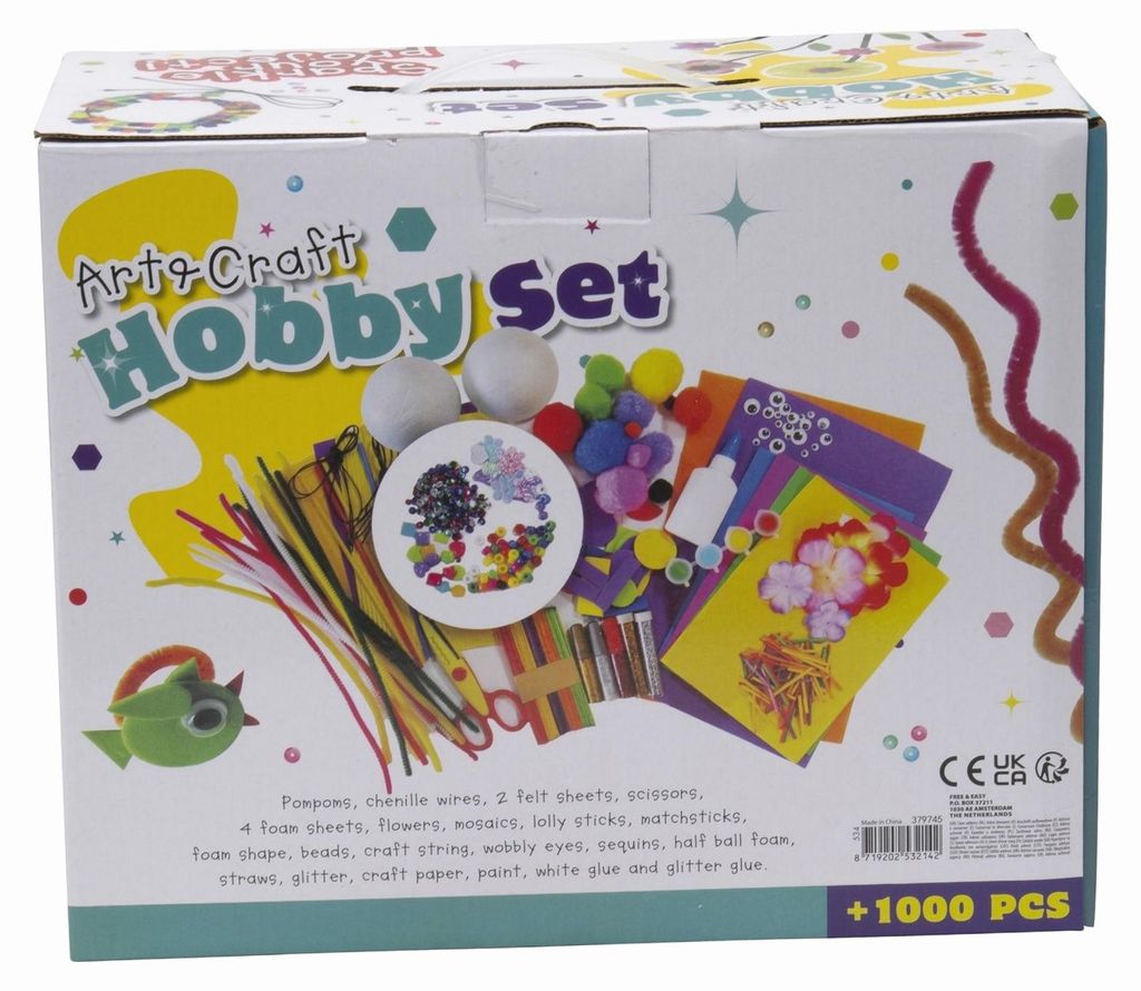 Jeu déco et artistique  1000 pcs Image du produit 