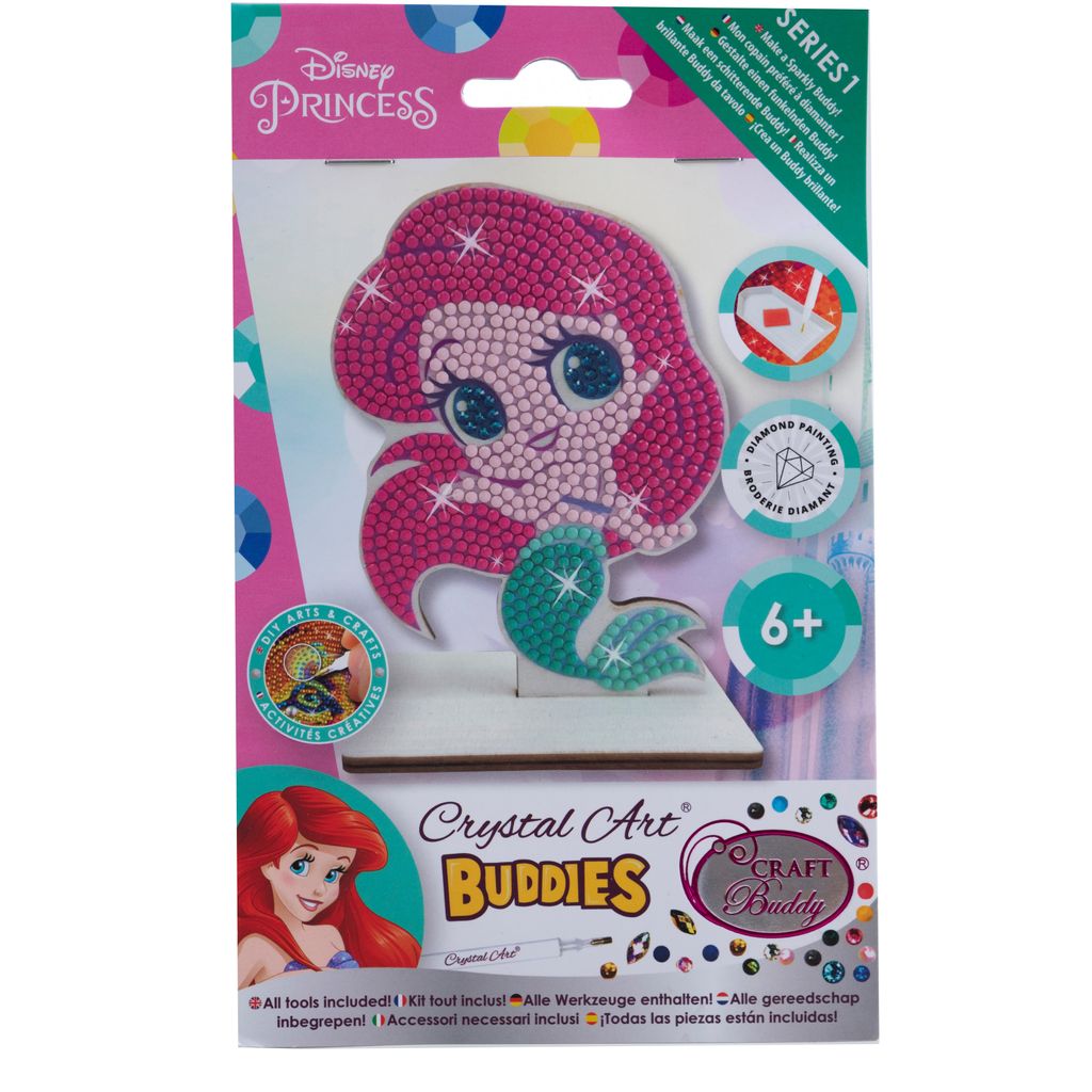 Crystal Art Buddy kleine Meerjungfrau Set Produktbild 