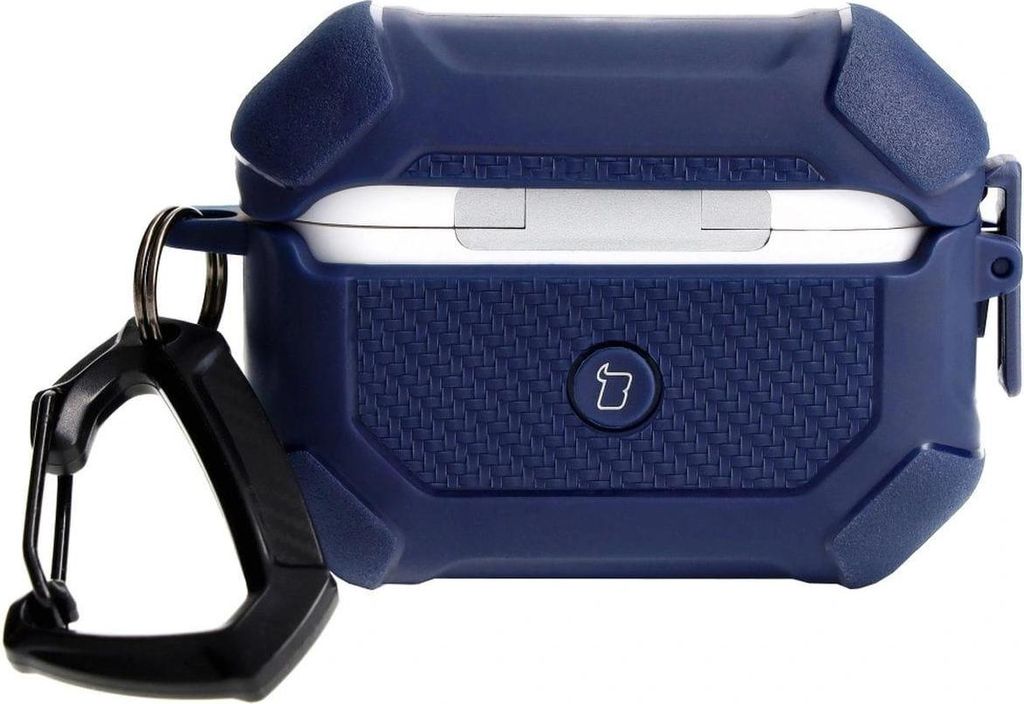 Bizon Case Kopfhörer Rüstung Apple Airpods Pro 2 marineblau