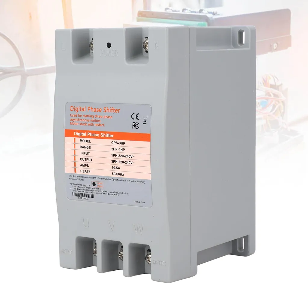 Variateur de fréquence industriel 220V monophasé vers triphasé 2-4 CV