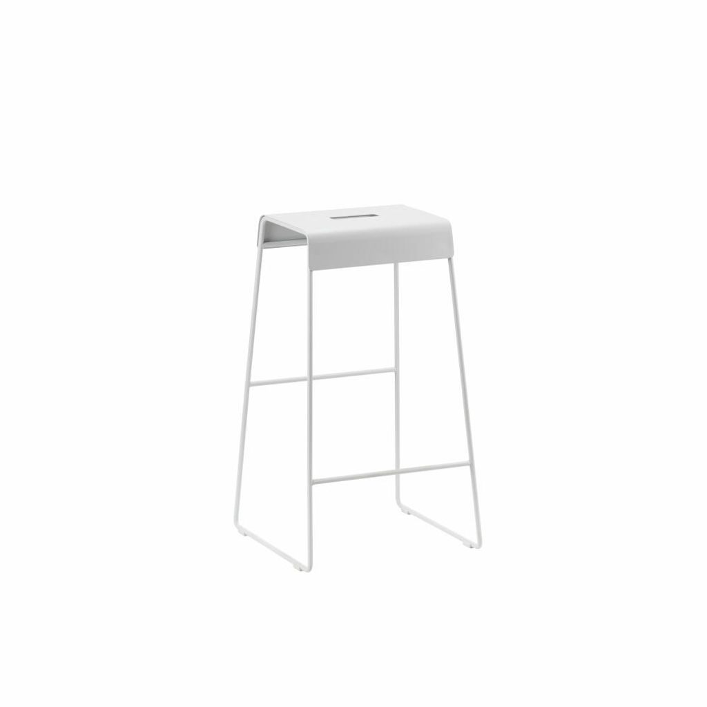 ZONE Denmark Hocker 65 cm A-Hocker Soft grau