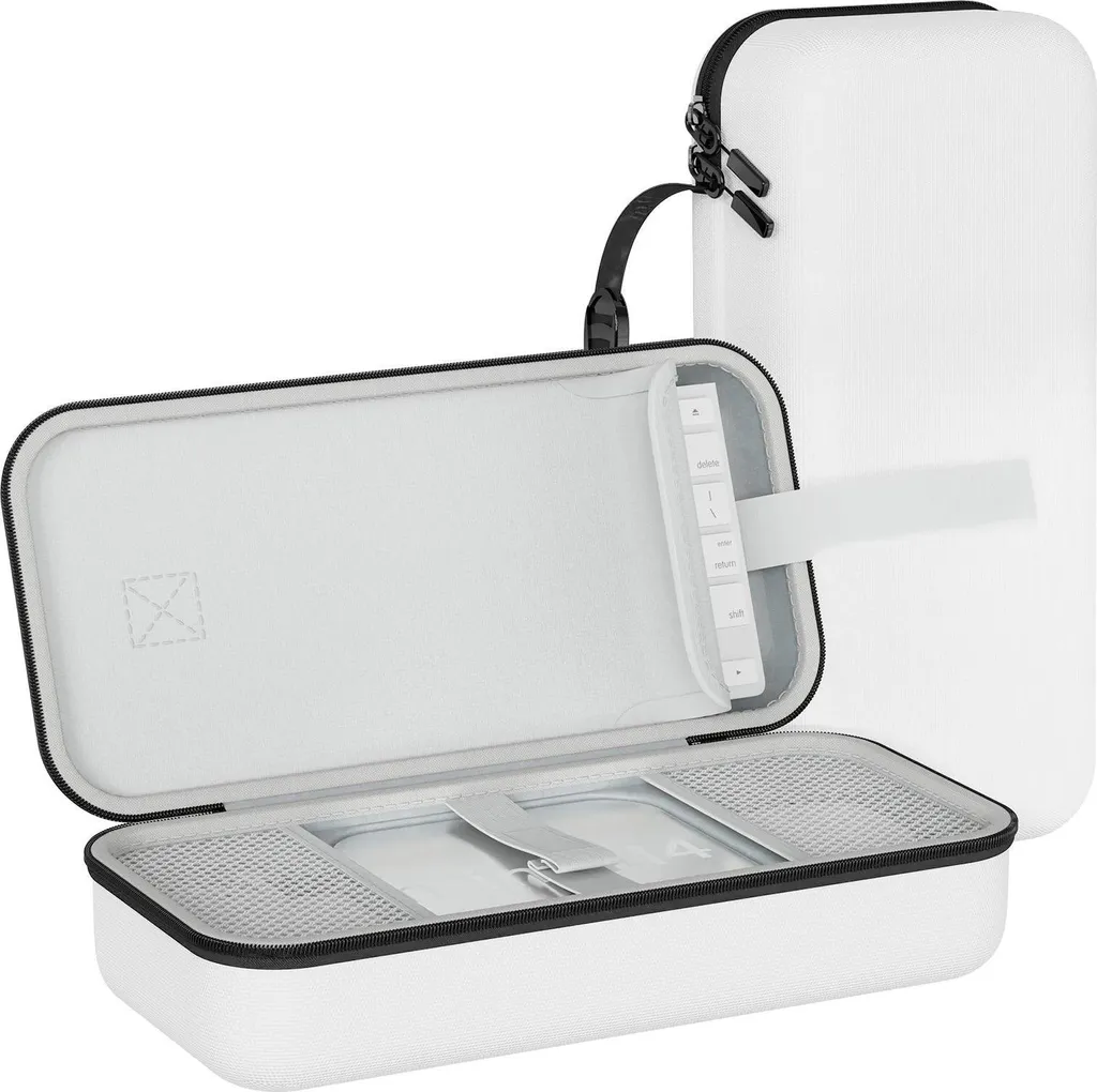 Borsa Bianca Trasporto Glamour: Il Must-Have Compatto e Resistente