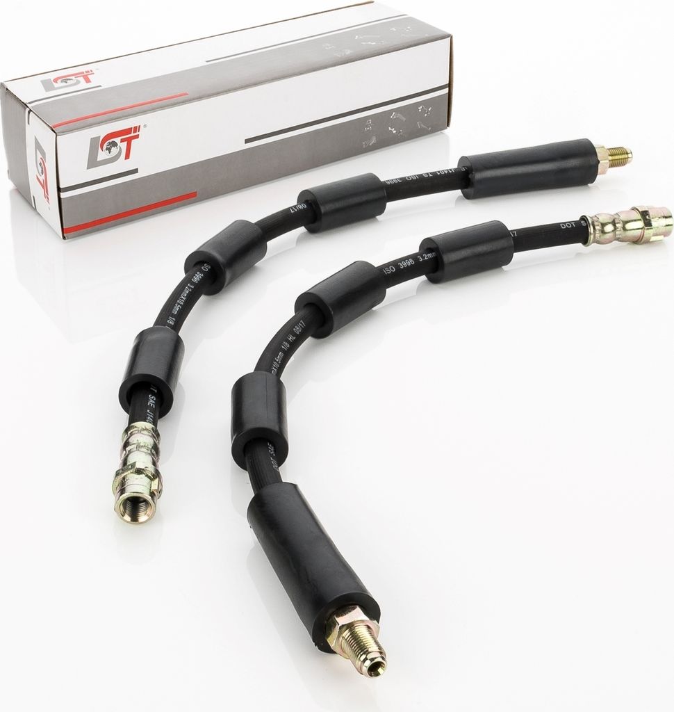 2x Bremsschlauch Bremsleitung vorne beidseitig für MERCEDES-BENZ SL R230 - 380mm