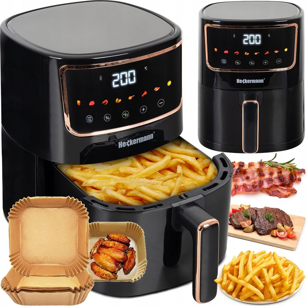 Luftfritteuse Fettfrei 1800W 4.7L - Gross, Energieeffizient