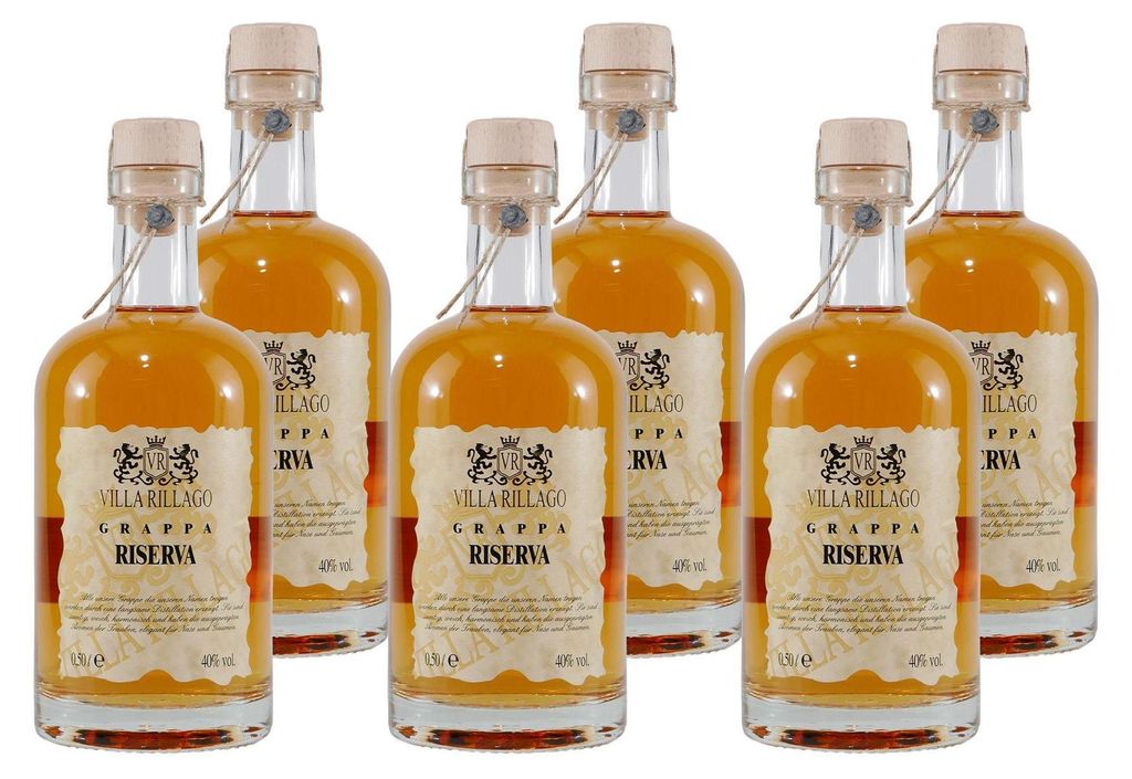 Villa Rillago Riserva Grappa (6 x 0,5L)