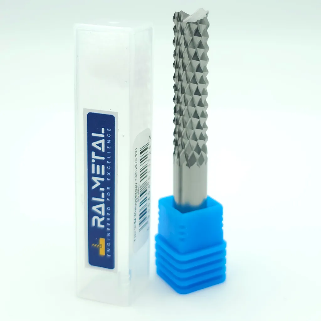 Fraise de précision pour découpe de circuits imprimés 10mm VHM CNC