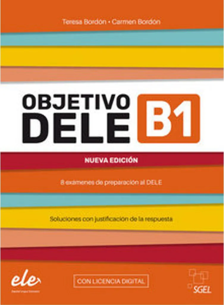 Livre espagnol Objetivo DELE B1 2024 idéal pour candidat libre