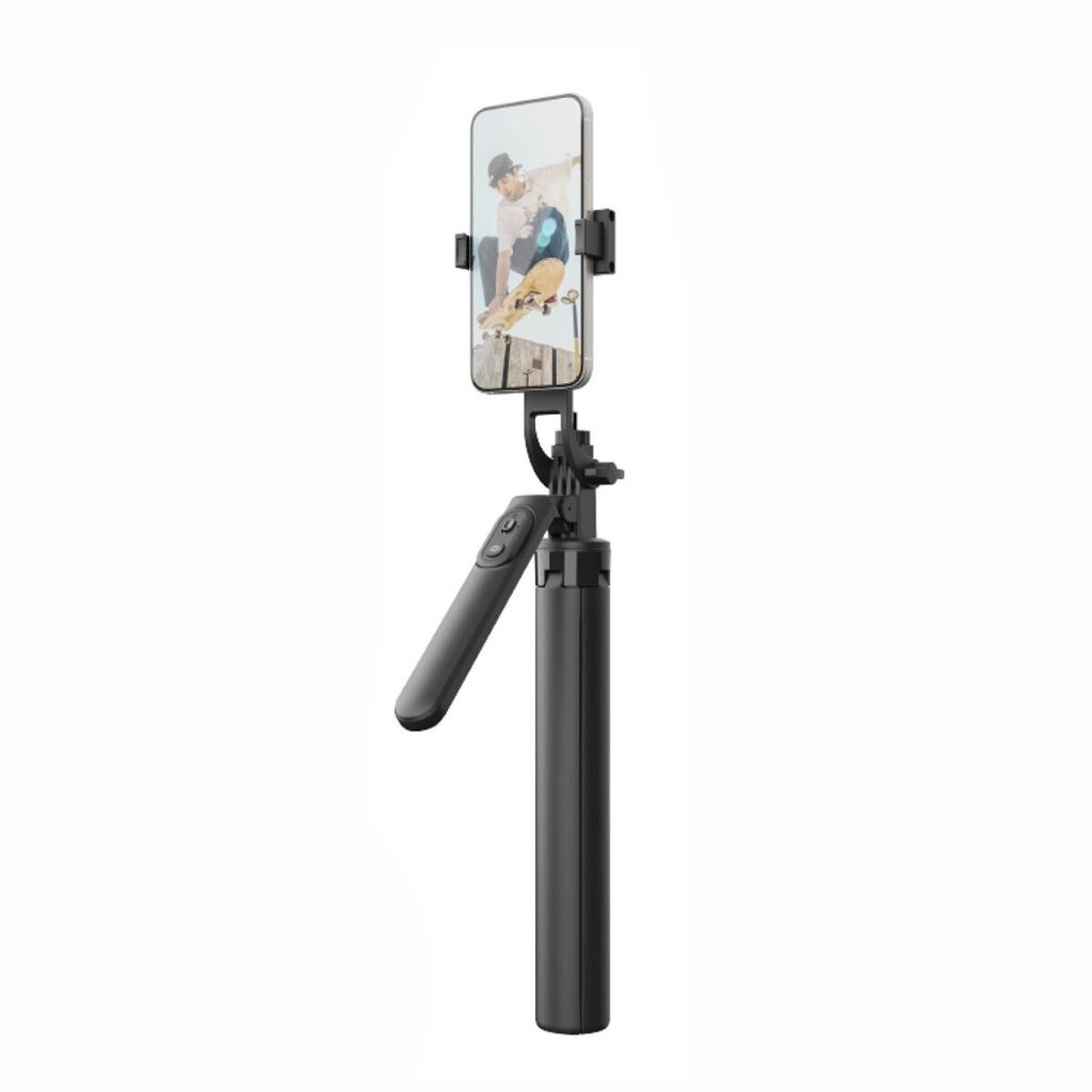 Selfie Stick 95 Cm Monopiede Selfie Stick Bluetooth Telescopico Da 95cm - Monopiede Per Smartphone, Telecomando A Distanza Selfie Stick Estendibile Per Foto E Video